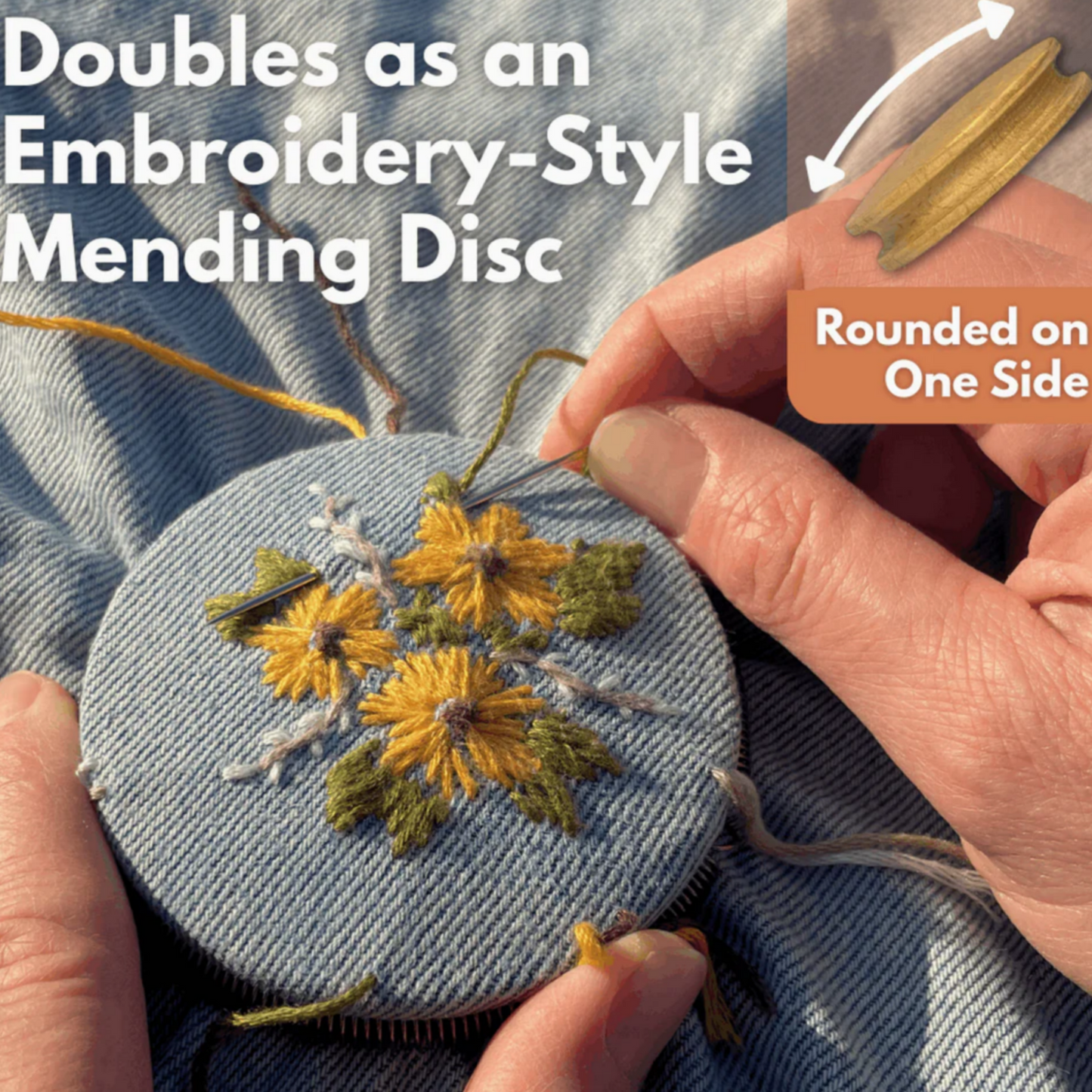 Visible Mending Kit – Fix Holes in Jeans, Sweaters & Socks