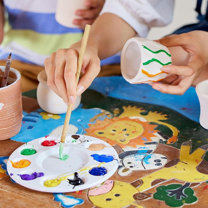 No Mess, No Kiln – Best-Seller Pottery Wheel Kit with Air Dry Clay for Kids Ages 8-12