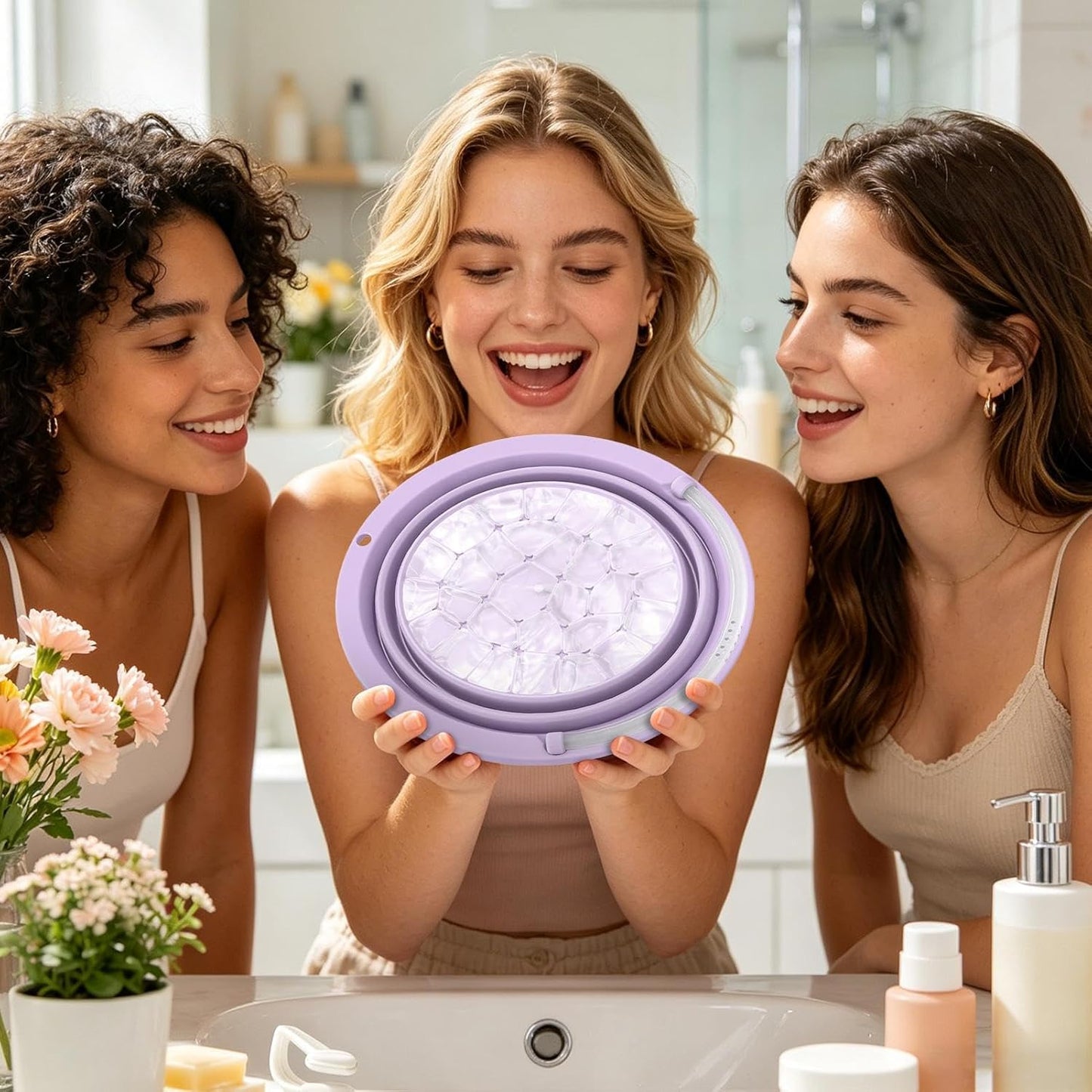 Collapsible Ice Bath for Your Face – Spa‑Cool Skin Anywhere