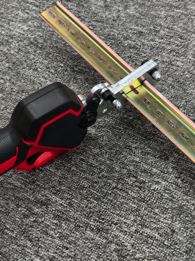 WIRELESS RAIL CUTTING, PRO RESULTS – Slide‑Type Stability, Clean Cuts Every Time