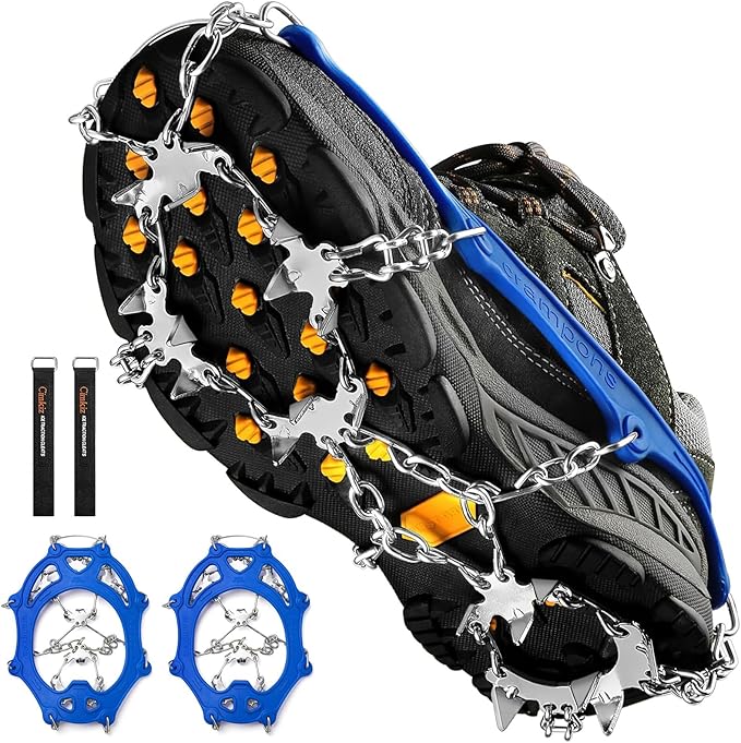 Master the Ice – 19-Spike Arctic Crampons