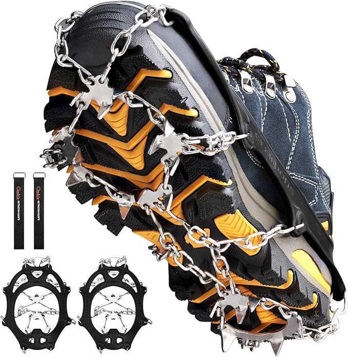 Master the Ice – 19-Spike Arctic Crampons