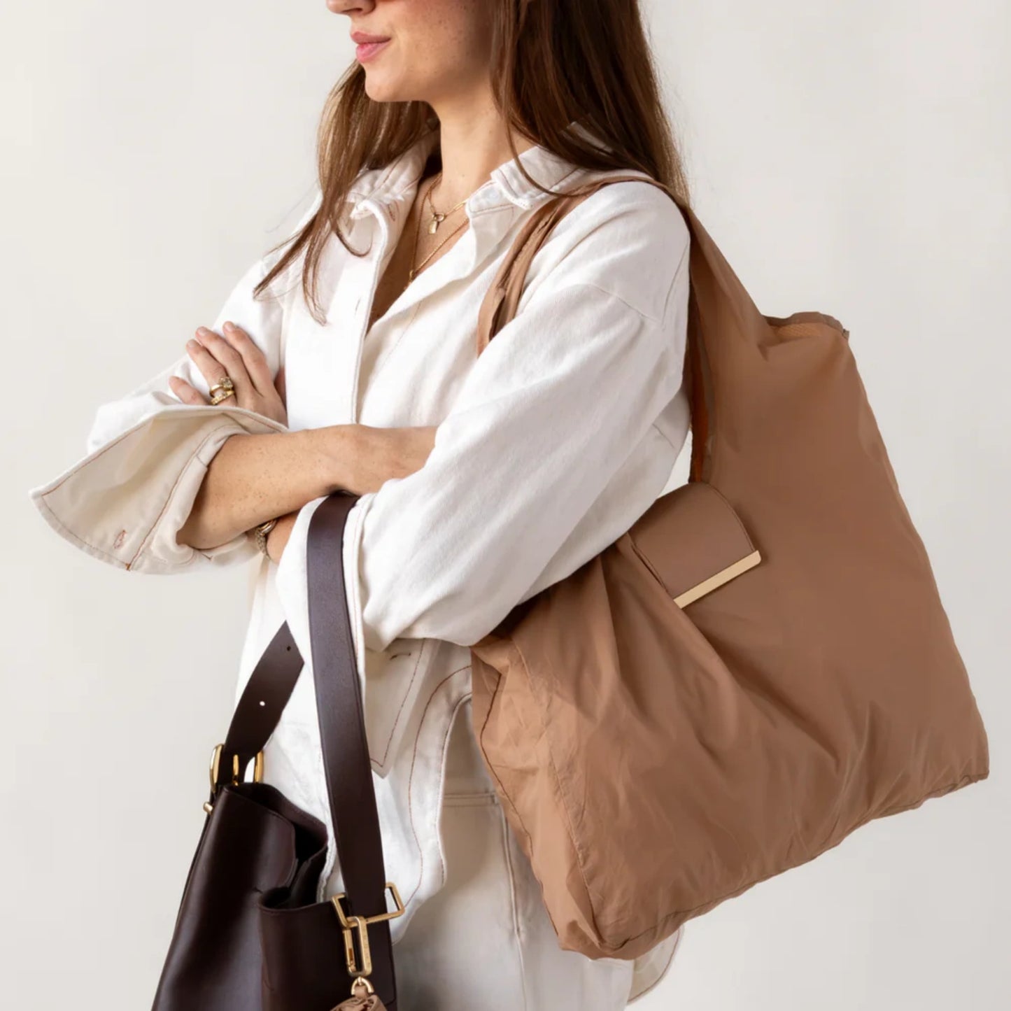 Never Forget a Bag Again – Keychain Tote Holds 50 lbs