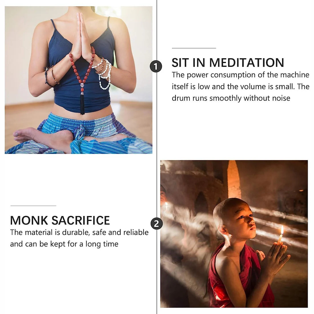 Convenient electronic prayer beads