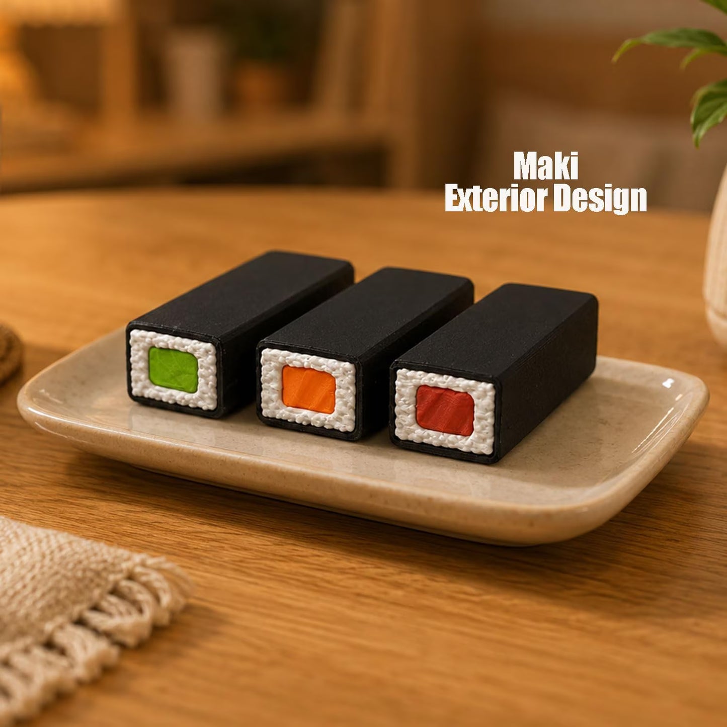 Sushi Stacking Game – 42 PCS Tumble Tower with Chopsticks