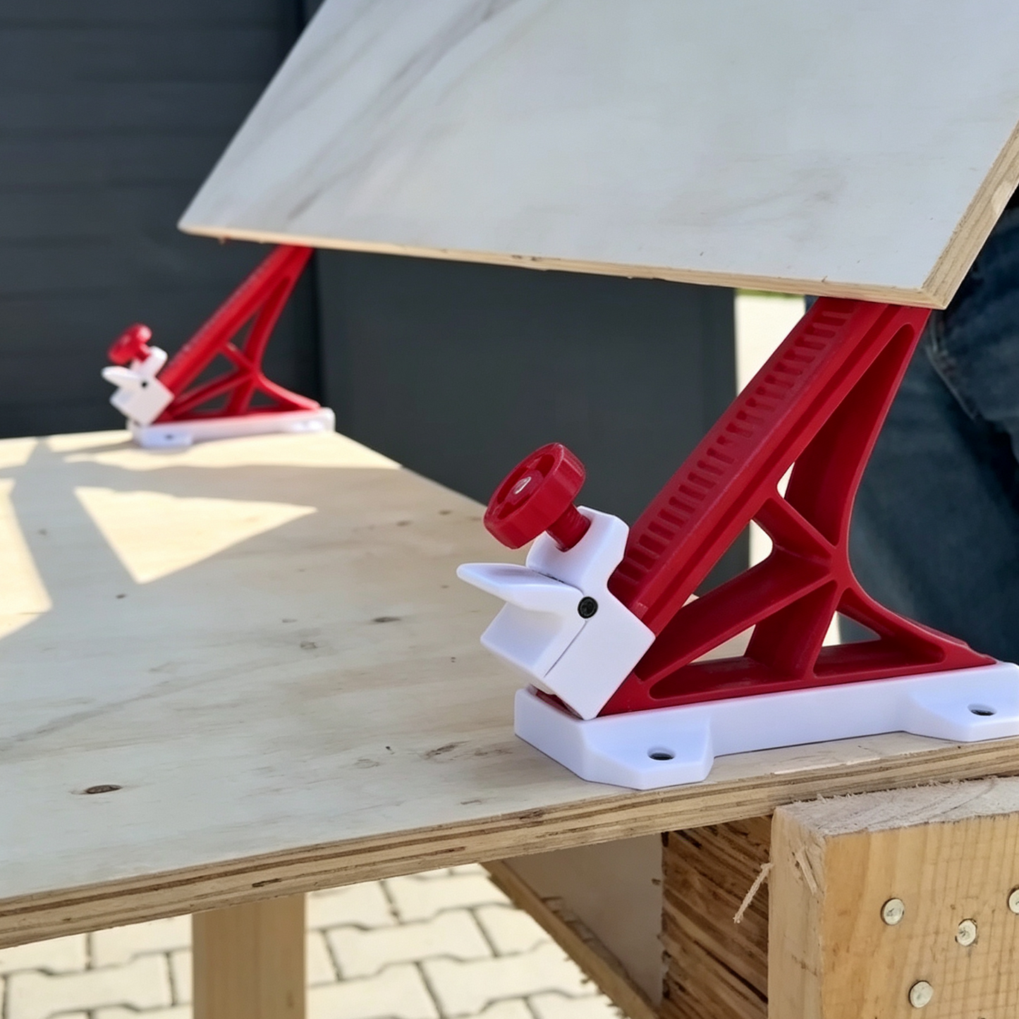 Professional Large Inclined Tile Support for Precision Angle Cutting