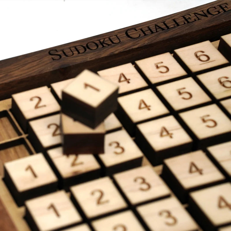 Classic Sudoku Board Game – Wooden