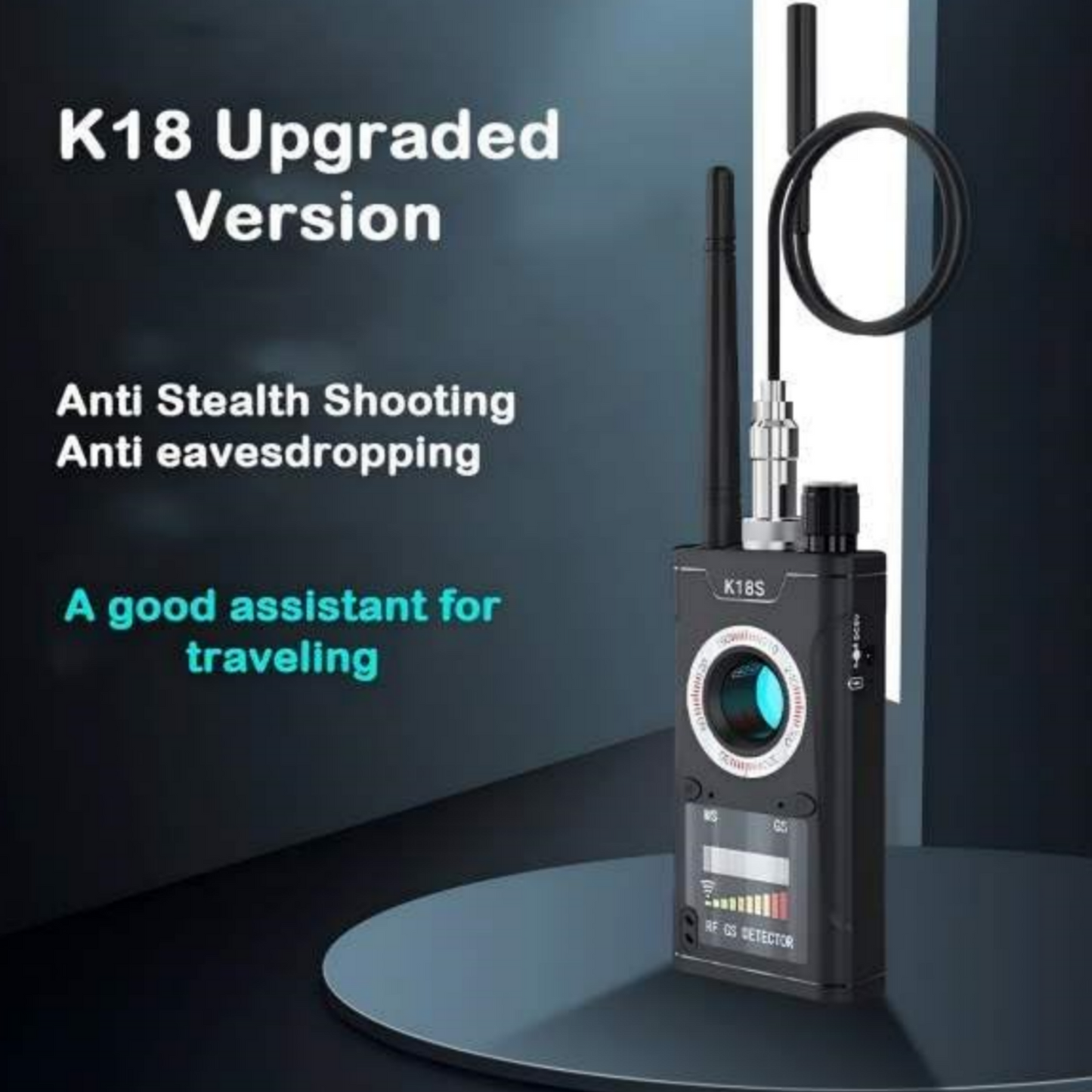 No Hidden Cameras, No Surprises – GPS + RF Signal Detector for Travel & Home Privacy