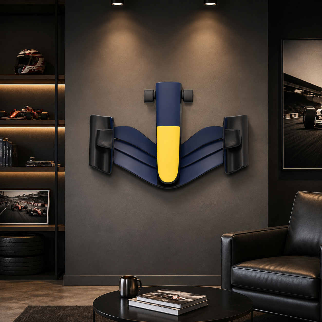 Racing Inspired Front Wing Wall Art Sculpture