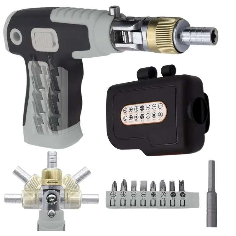 Multifunctional Magnetic Ratchet Screwdriver Kit