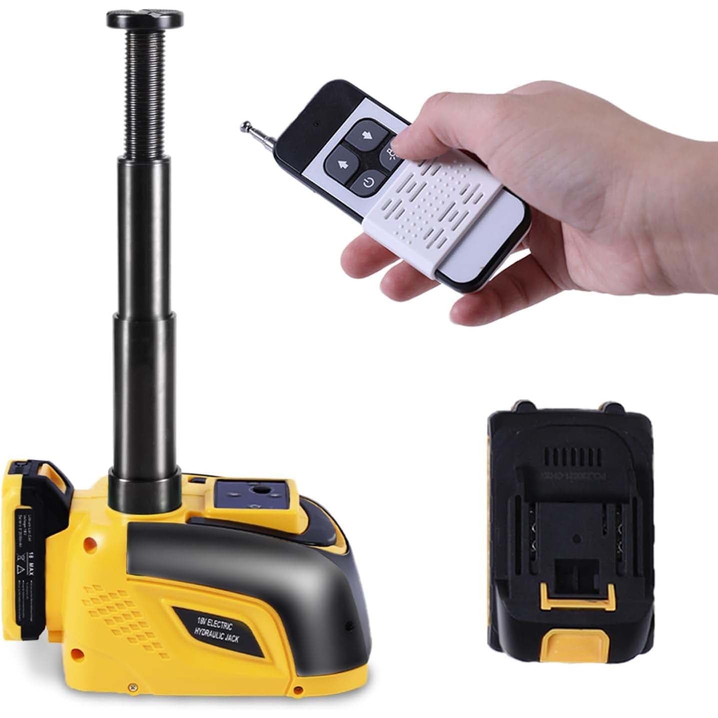 Portable Electric Car Jack Kit-Lift. Remove. Inflate. Handle Emergencies With Ease