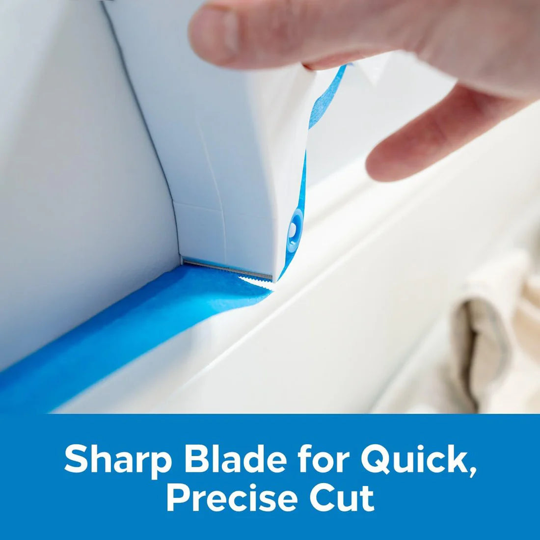 Blue Painter’s Tape Applicator with Starter Tape Roll