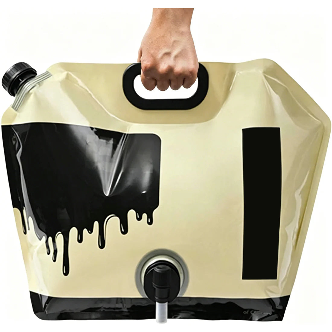 Portable Camping Water Storage Bag with Faucet & Handle