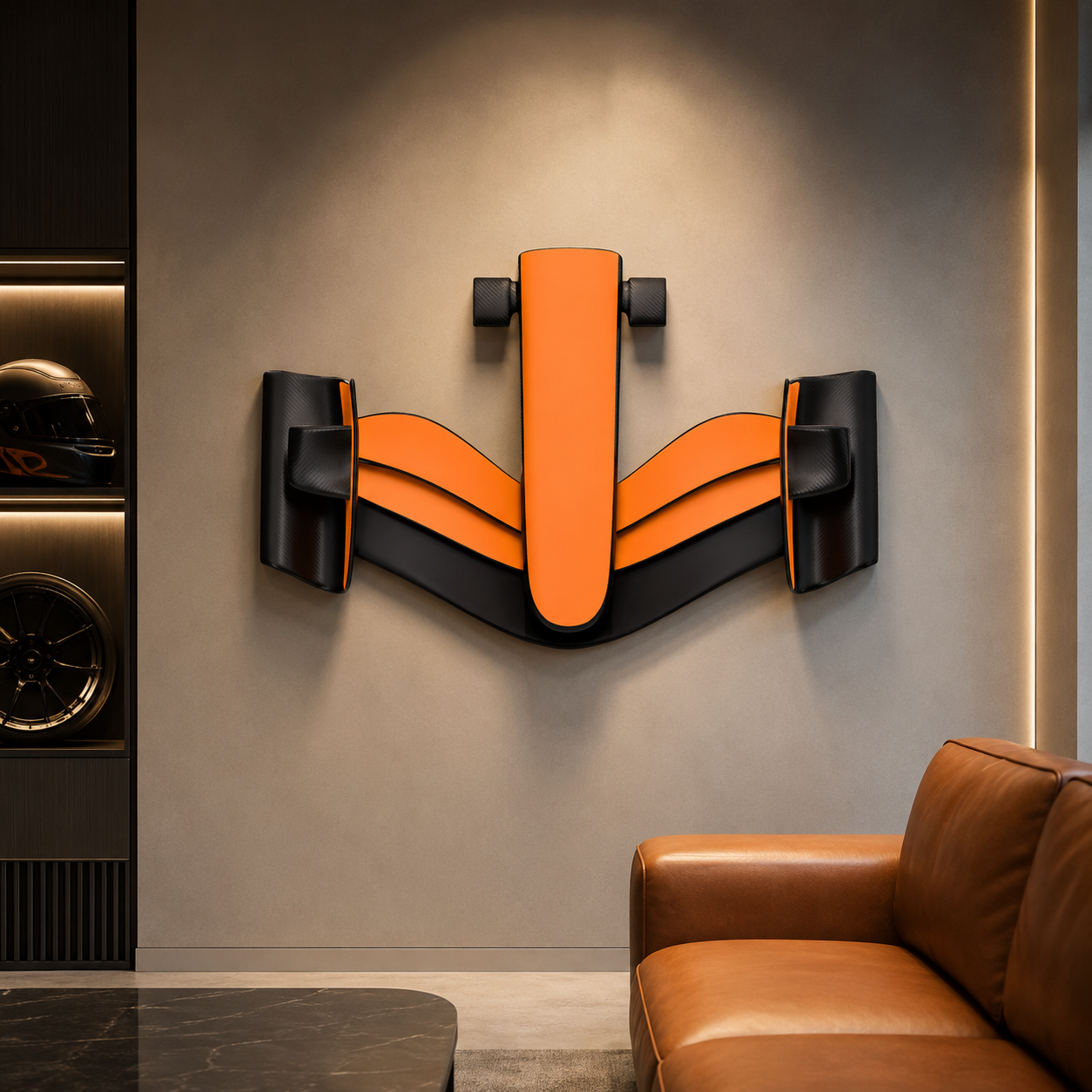Racing Inspired Front Wing Wall Art Sculpture