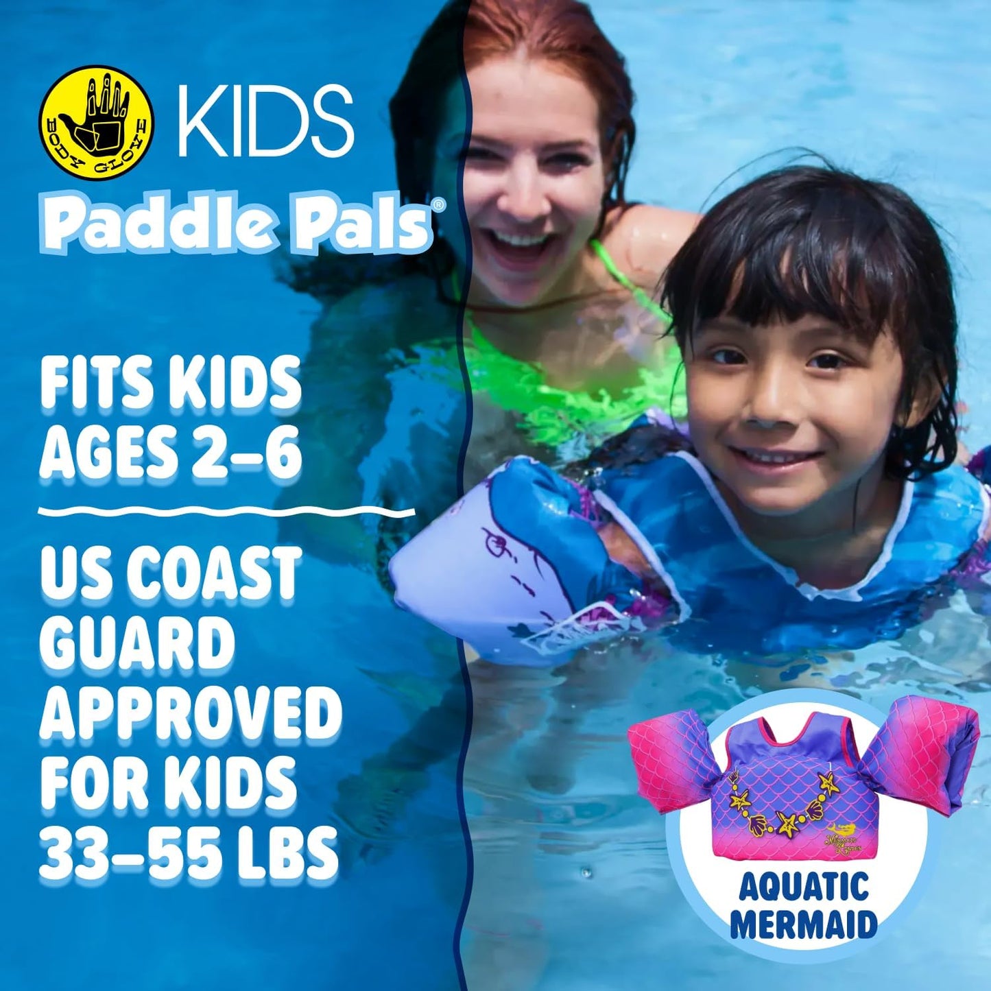 Kids Learn‑to‑Swim Life Vest – Level 70 PFD