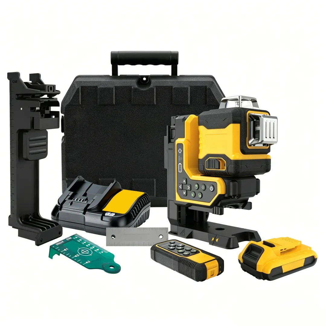 PRECISION ALIGNMENT, HANDS‑FREE – Remote Fine Tuning, 3‑Point Leveling System
