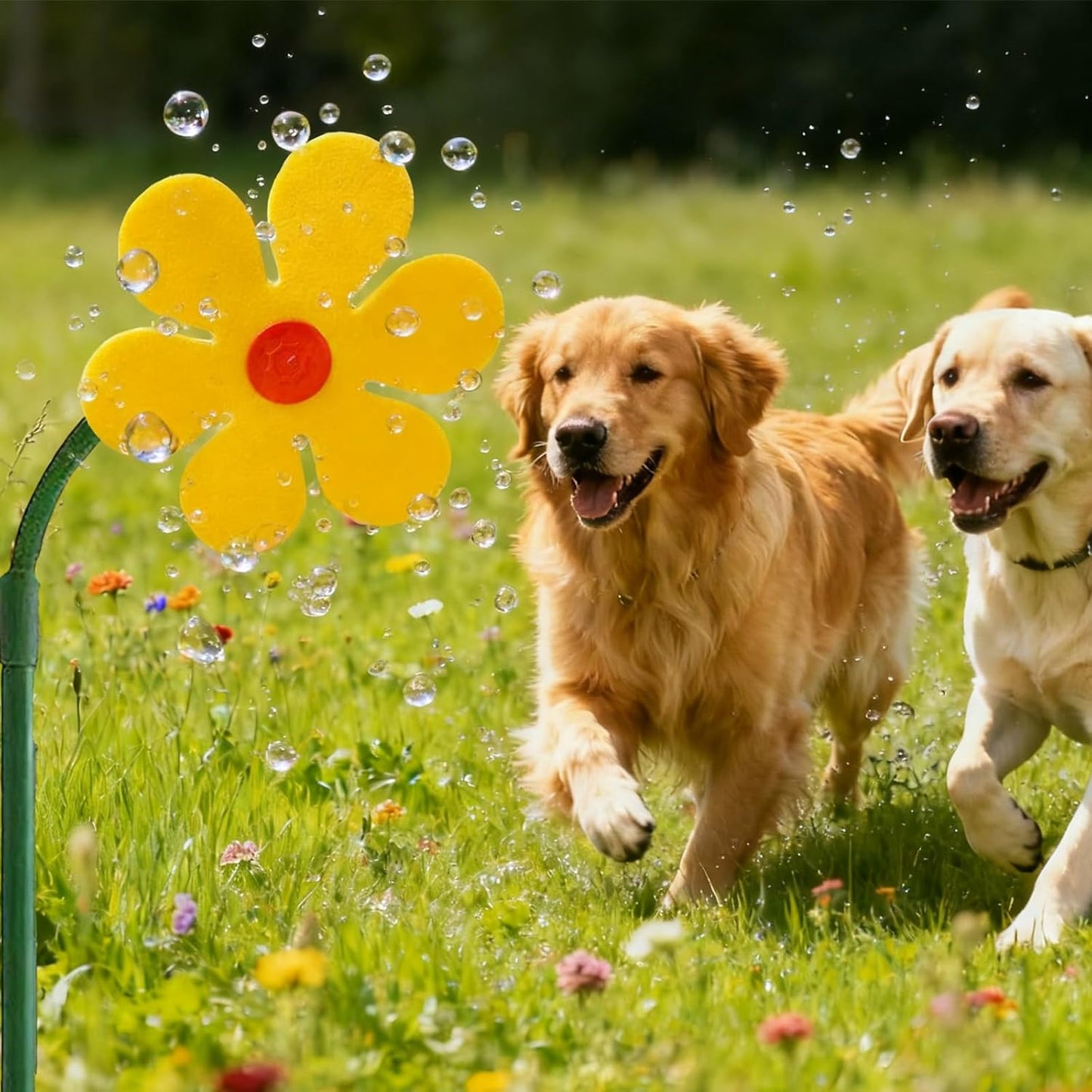 Dancing Daisy Lawn Sprinkler