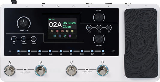200 Tones, 55 Amps, 9 Hours of Freedom. Your Entire Rig in One Pedal.