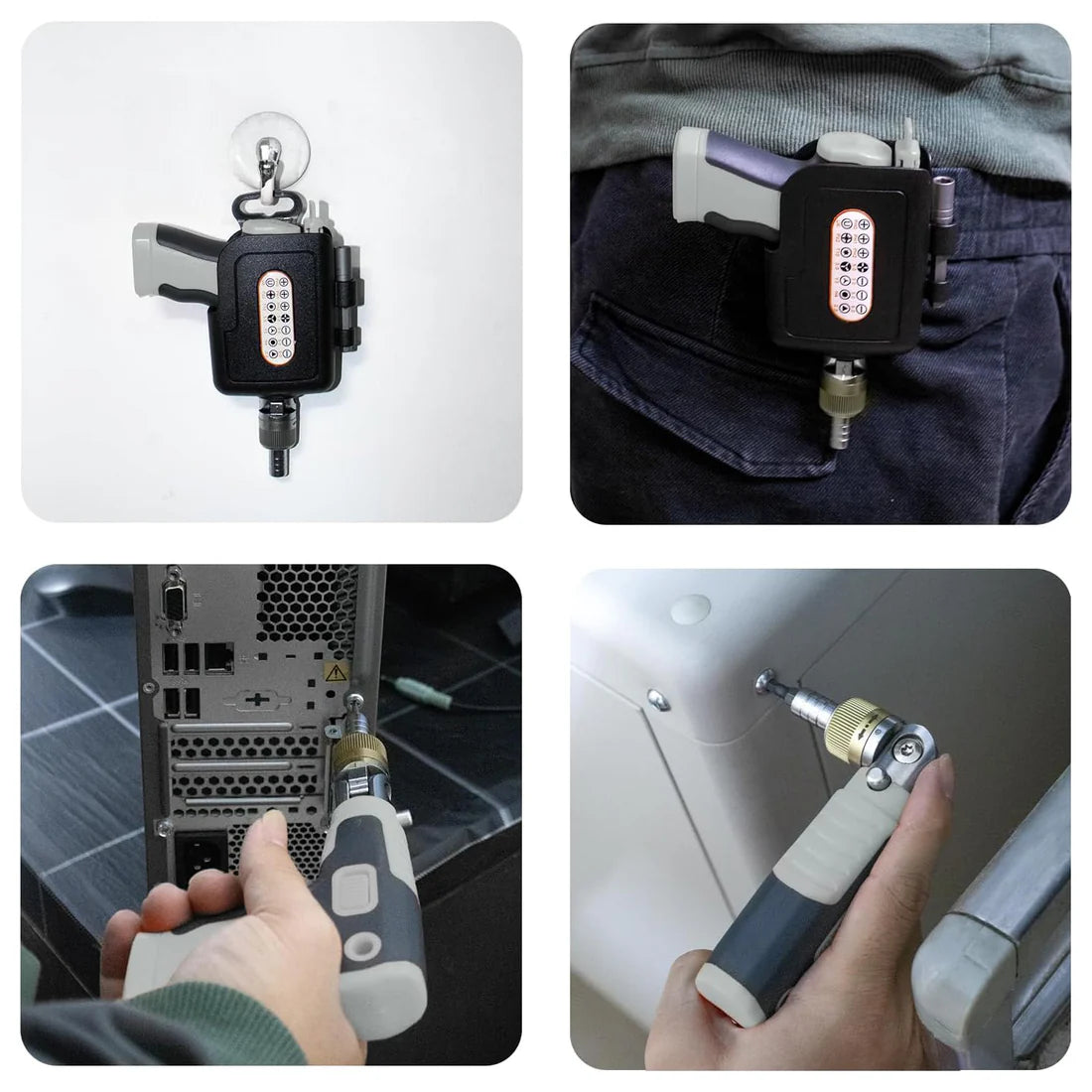 Multifunctional Magnetic Ratchet Screwdriver Kit