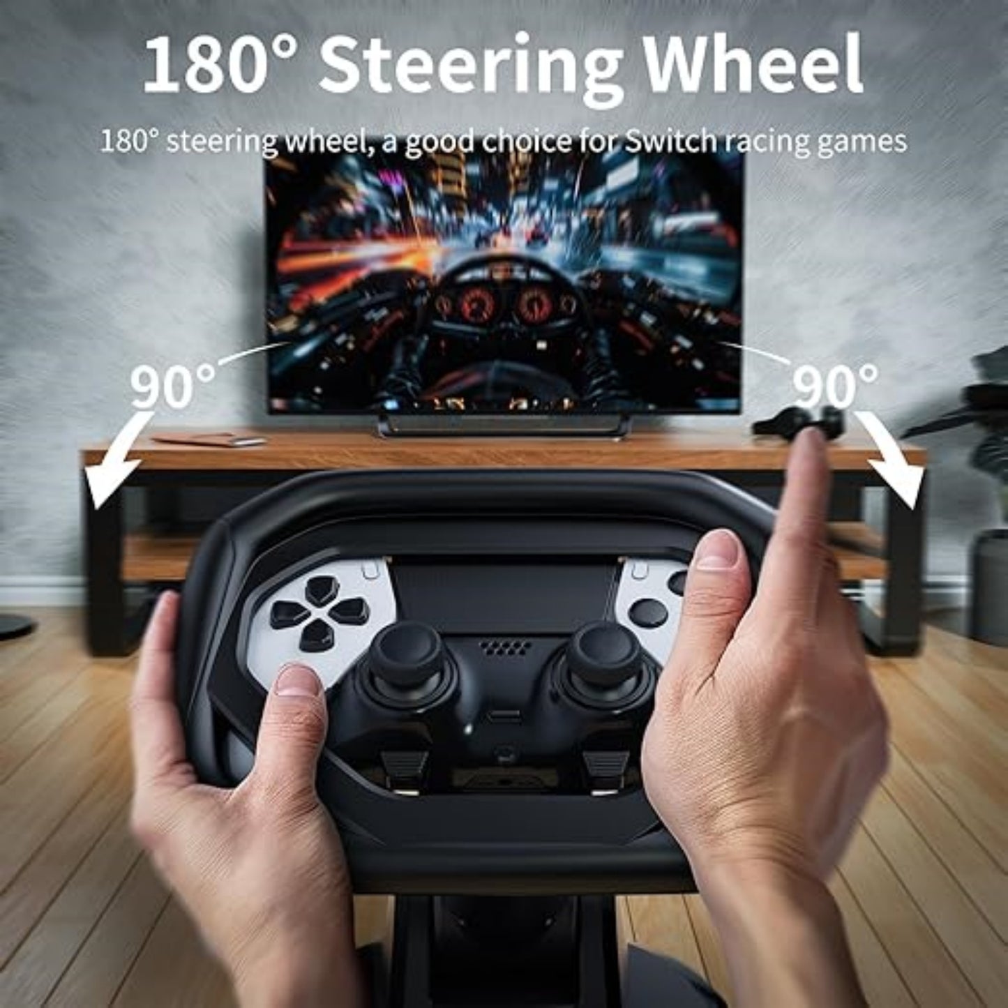 Feel Every Turn – PS5 Racing Wheel Attachment
