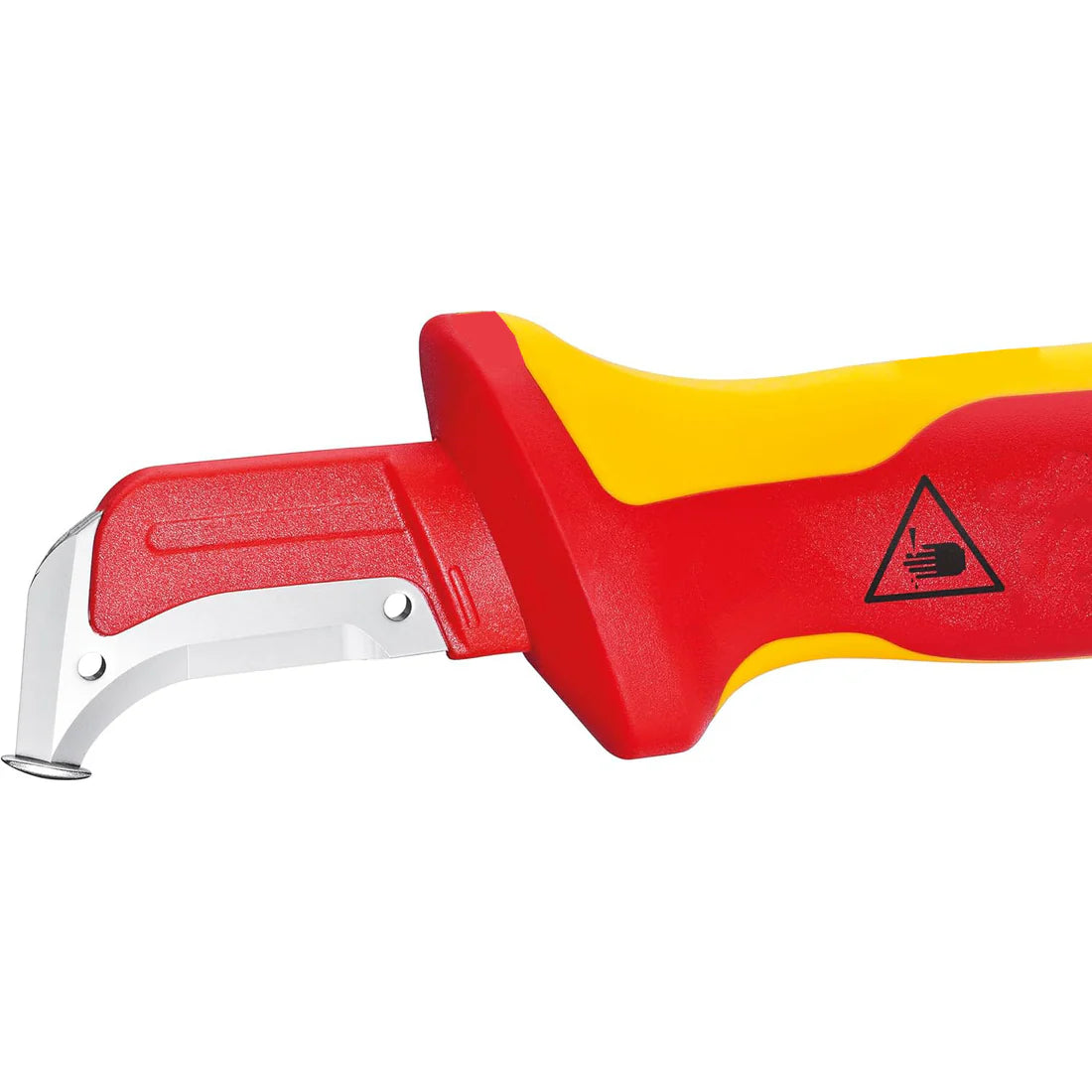 Insulated Detachable Hook Knife – Solid, Fixed Sickle-Shaped Blade