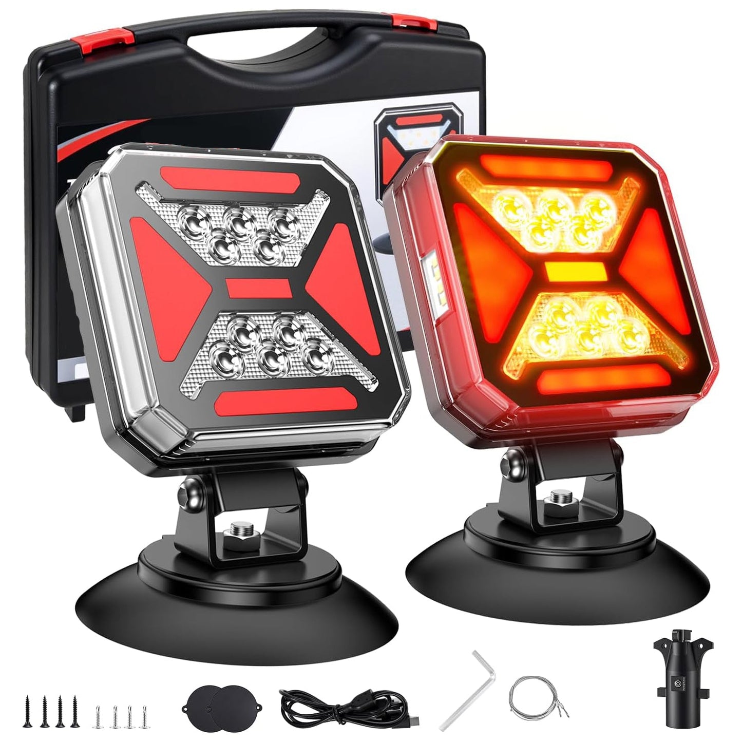 Wireless Magnetic Trailer Lights