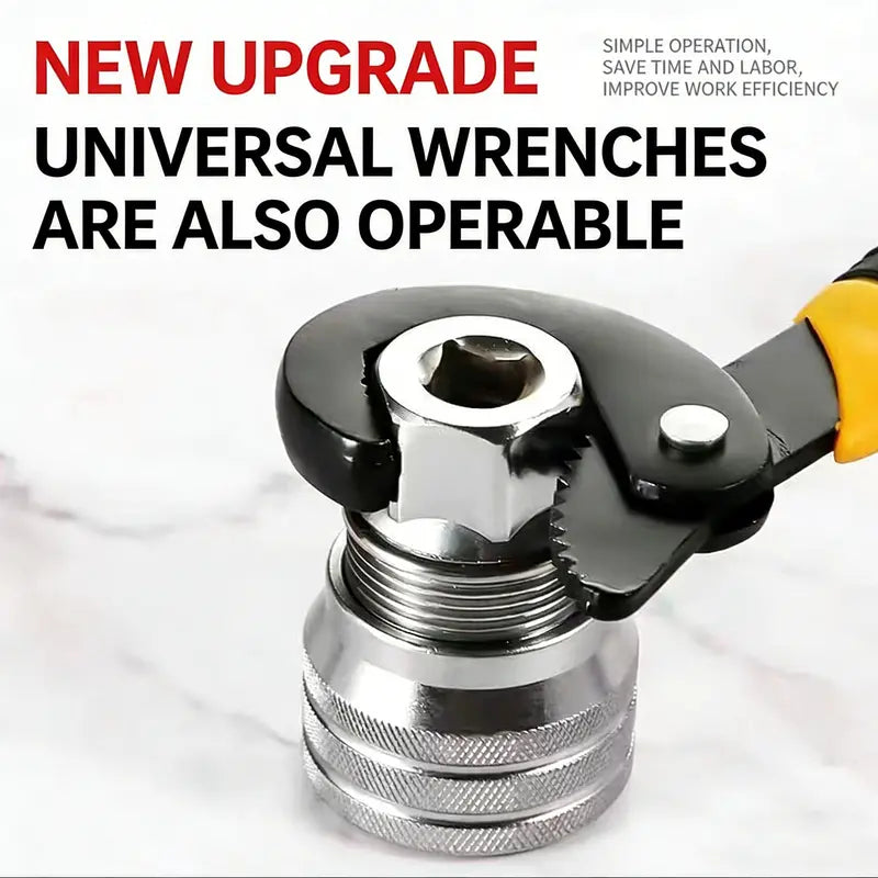 One Socket Grips Any Bolt – Universal Socket Tool for 3/8" Drive Ratchet & Drill