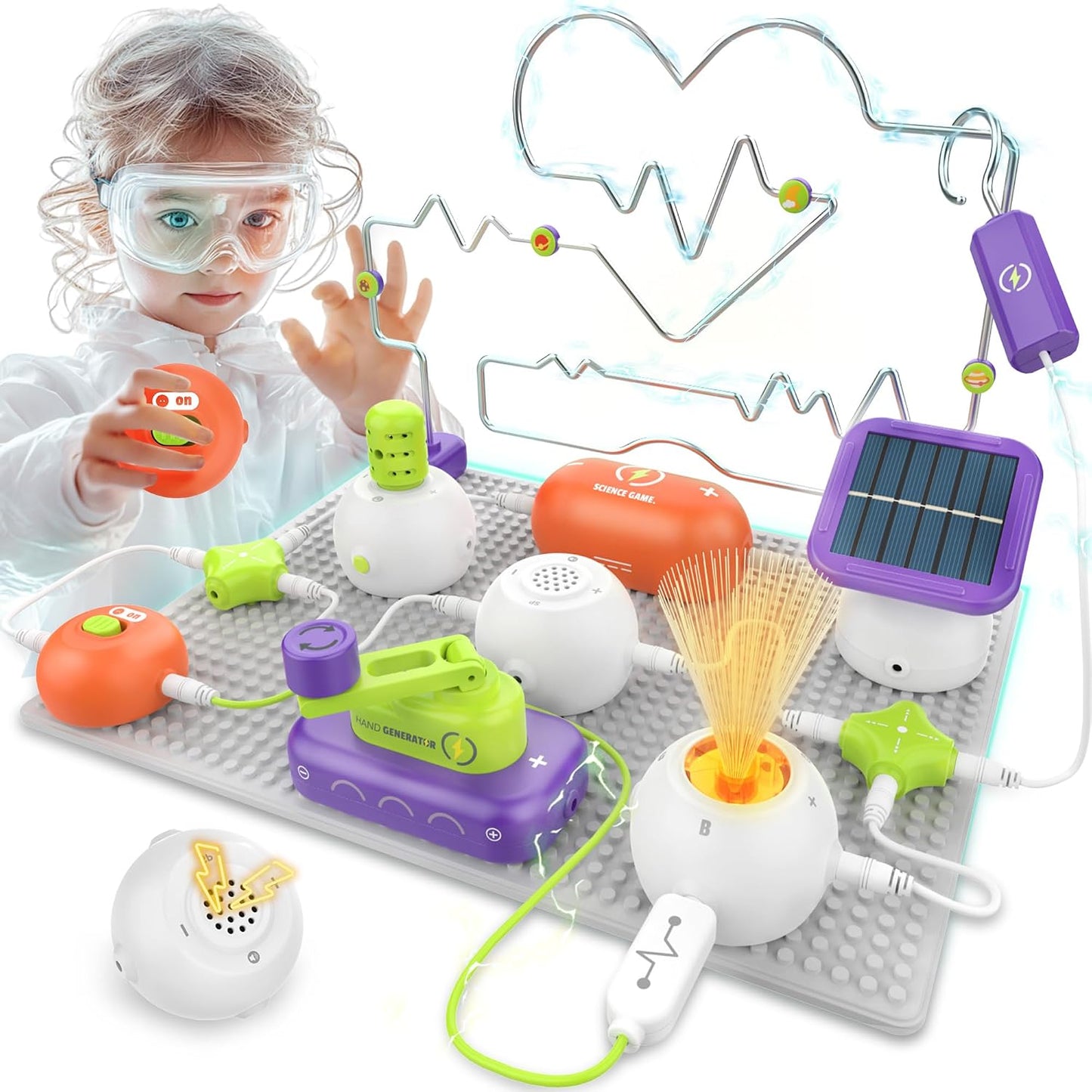 Kids Science Experiment Kit – Electronic Exploration Learning Set