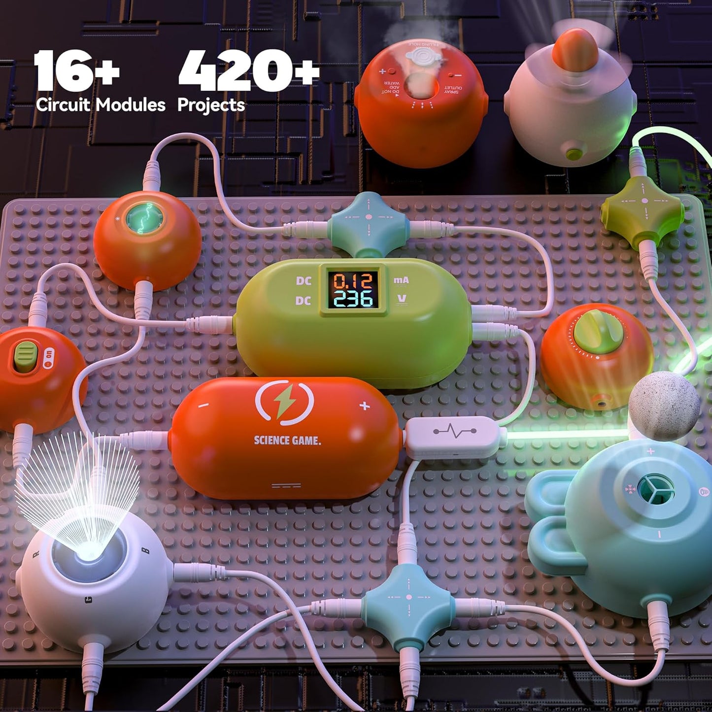 Kids Science Experiment Kit – Electronic Exploration Learning Set