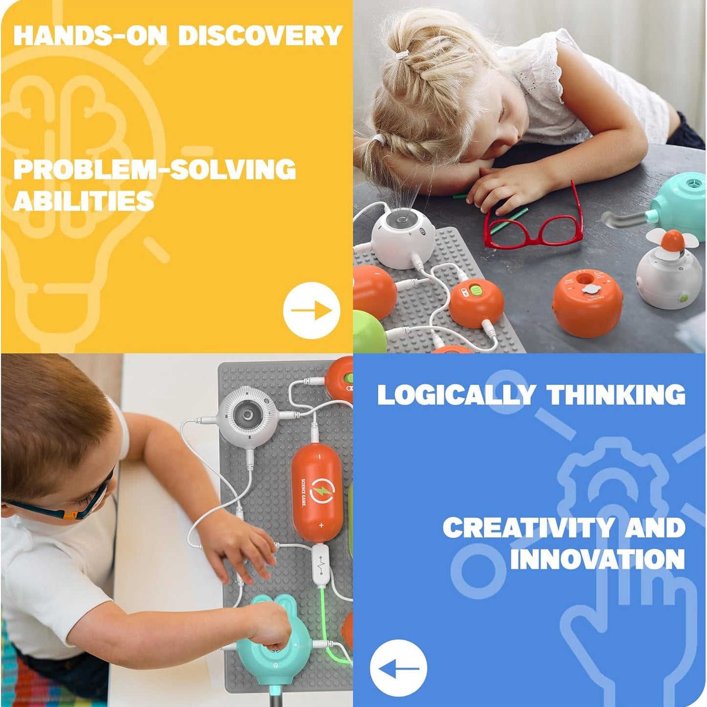 Kids Science Experiment Kit – Electronic Exploration Learning Set