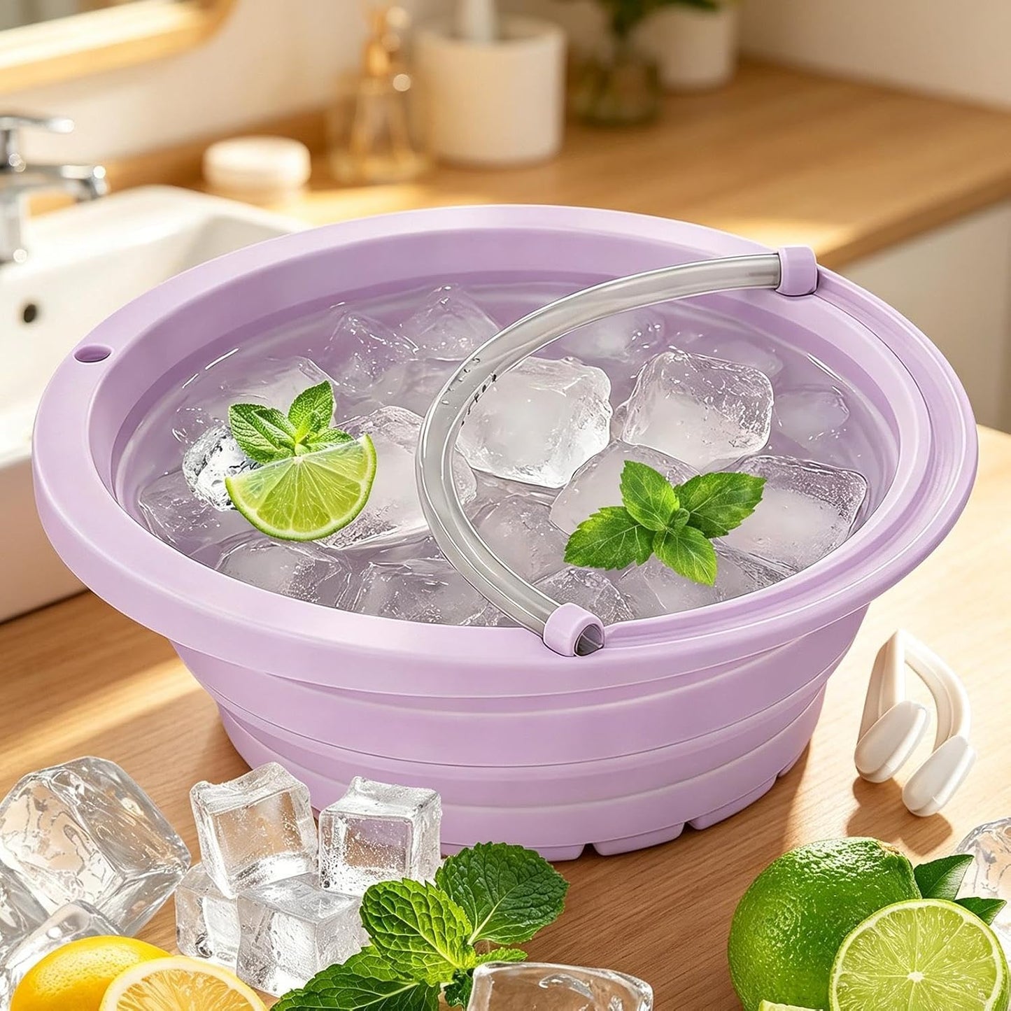 Collapsible Ice Bath for Your Face – Spa‑Cool Skin Anywhere