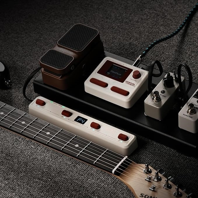 One Stomp. 16 Commands. Pocket‑Sized. Stage‑Ready.