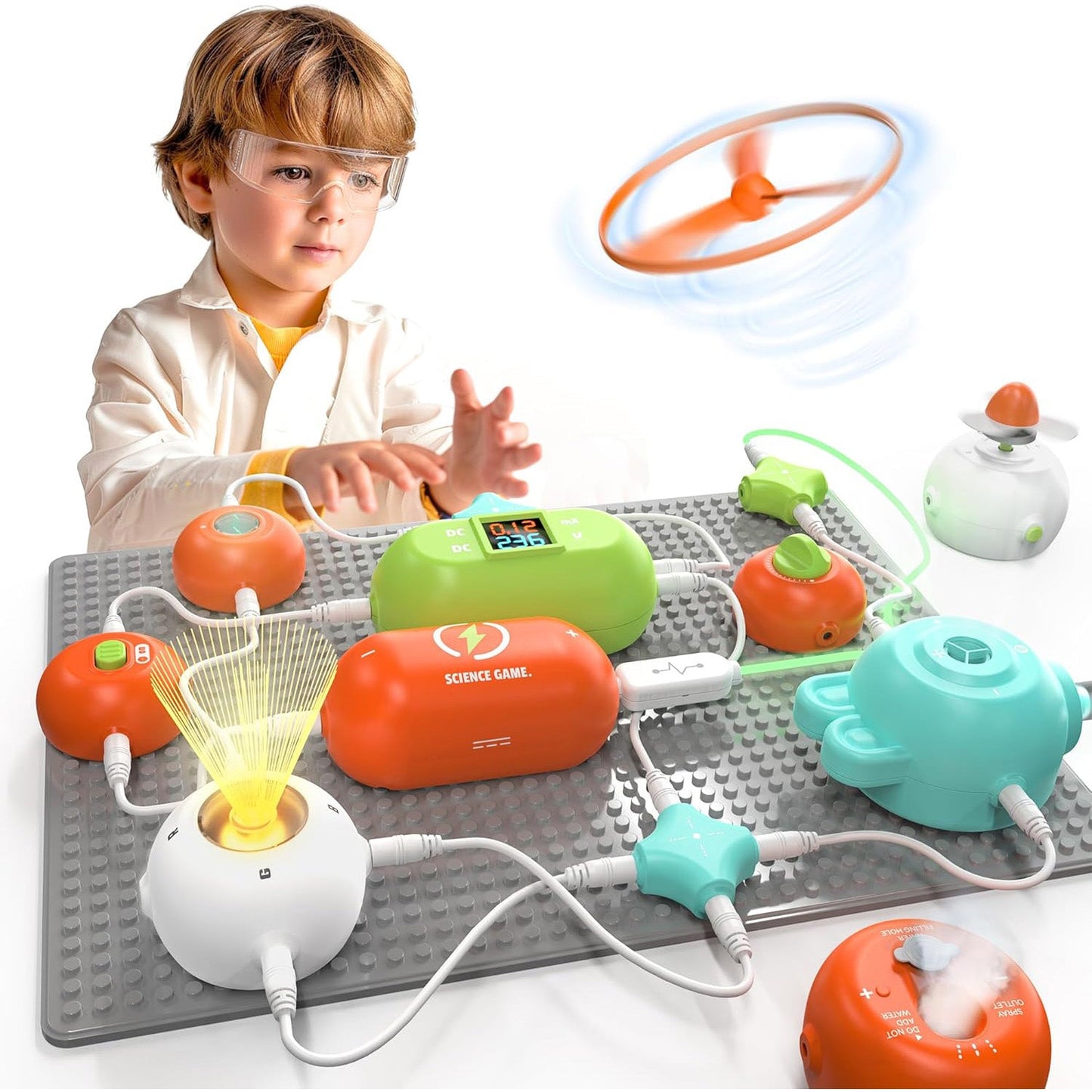 Kids Science Experiment Kit – Electronic Exploration Learning Set