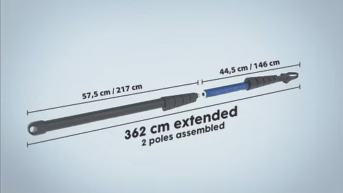 REACH HIGHER, CARRY LIGHTER – Two Poles in One, Quick‑Connect System