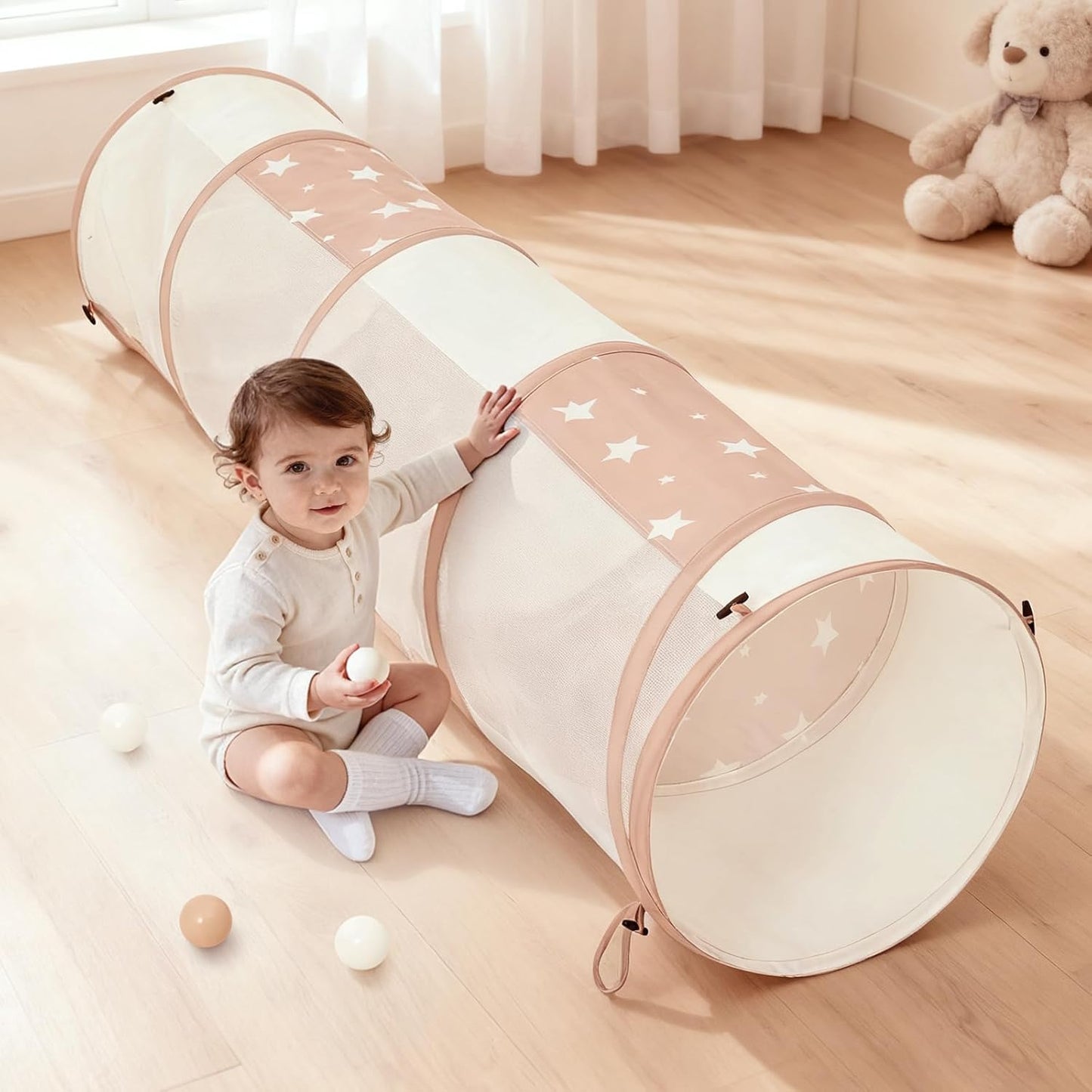 Foldable Pop‑Up Tunnel – No Assembly Needed
