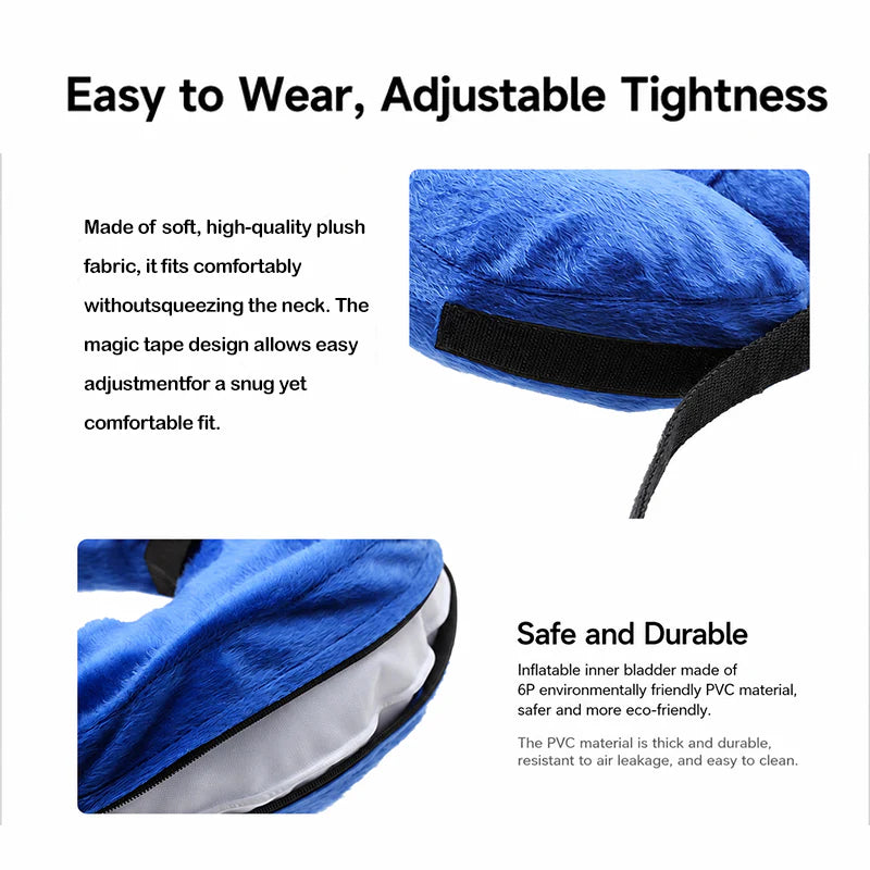 Keep Your Dog Afloat – Inflatable Safety Neck Ring for Swimming