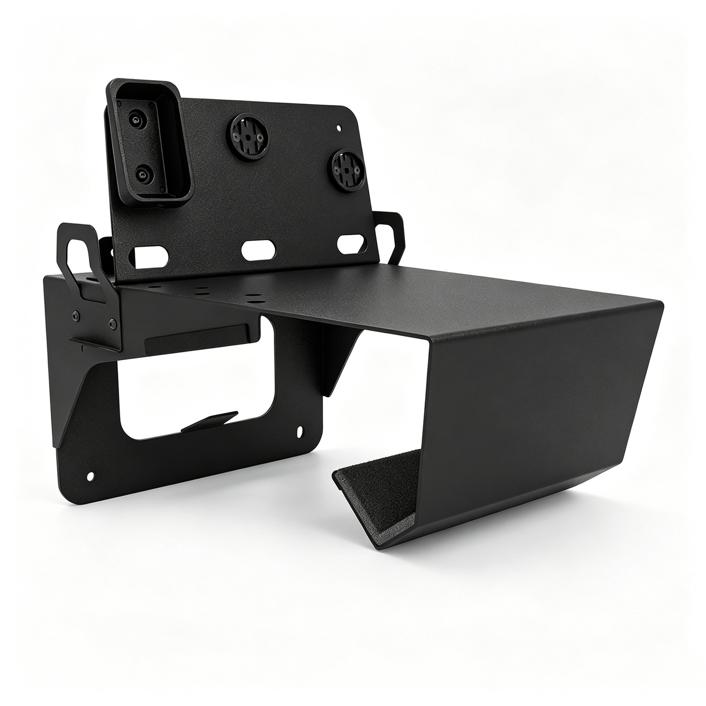 Modular Wall-Mounted Bike Storage Rack with Multi-Gear Organizer