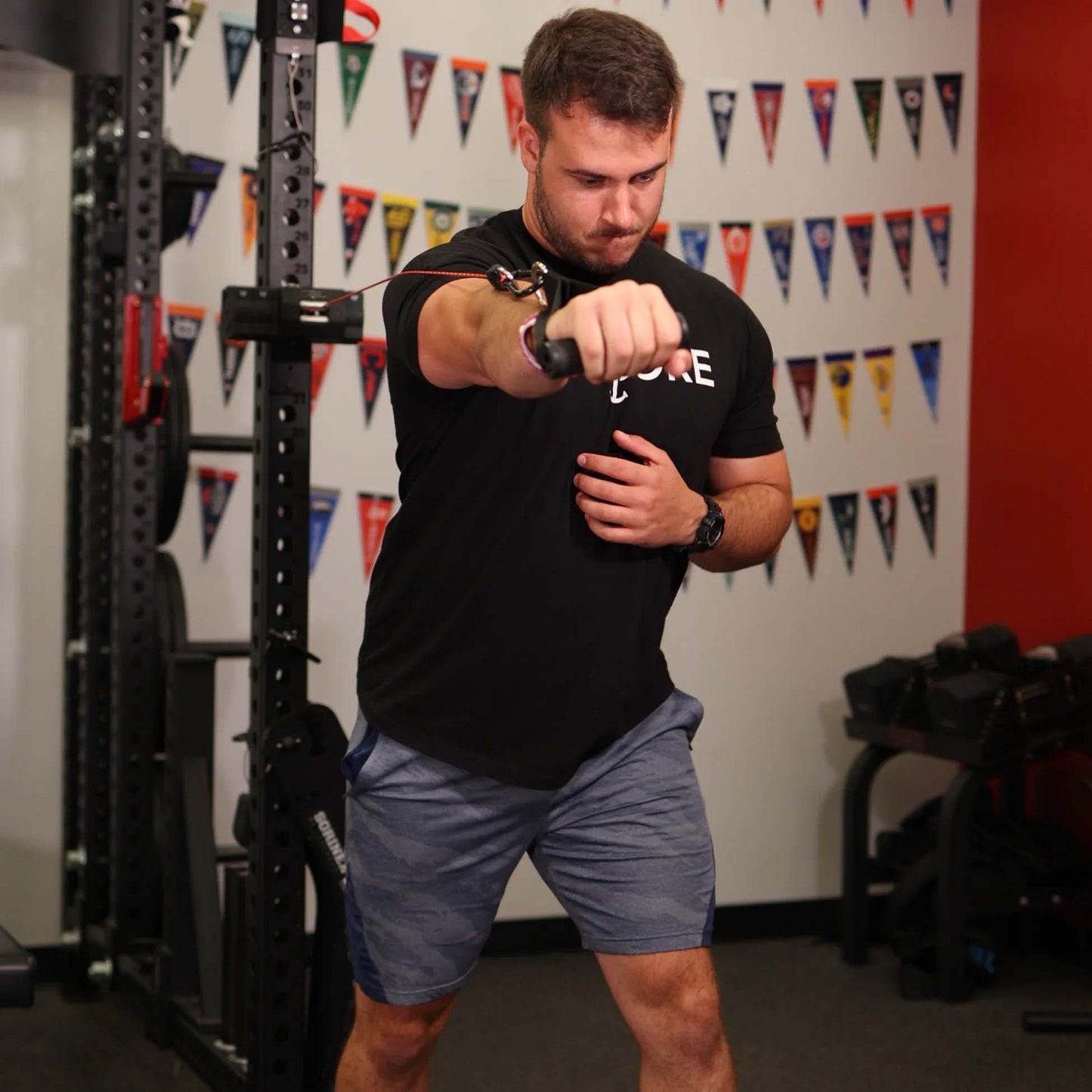 Portable Cable Strength Training System
