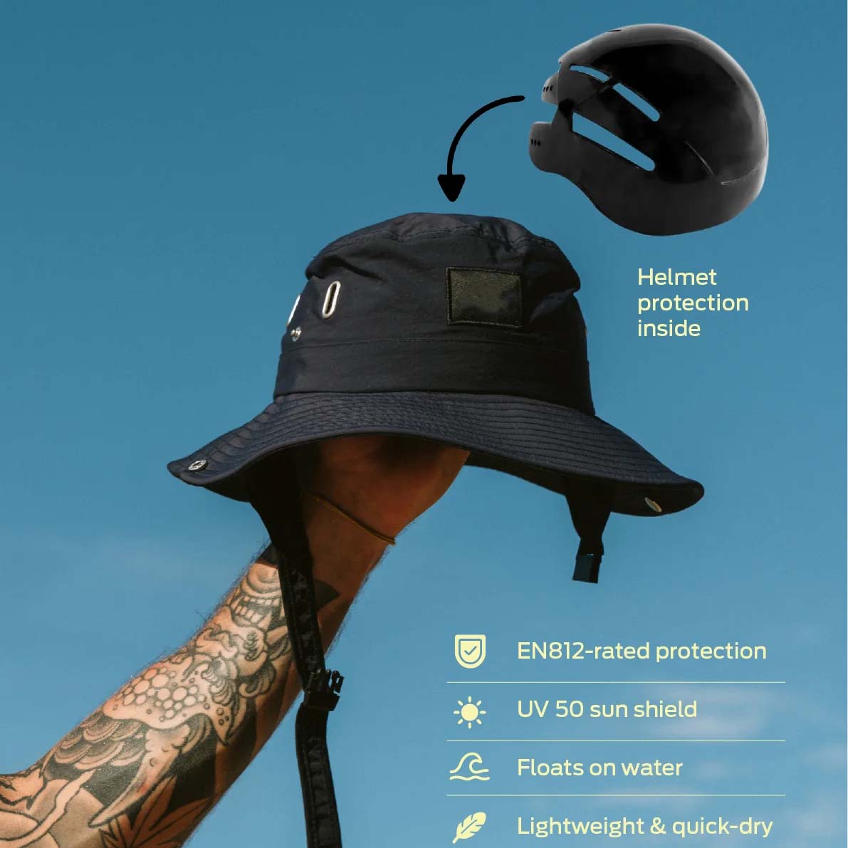 Protective Surf Hat for Ocean Adventures