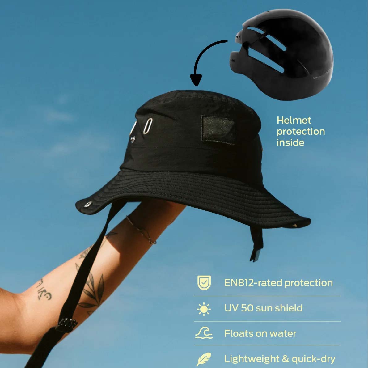 Protective Surf Hat for Ocean Adventures