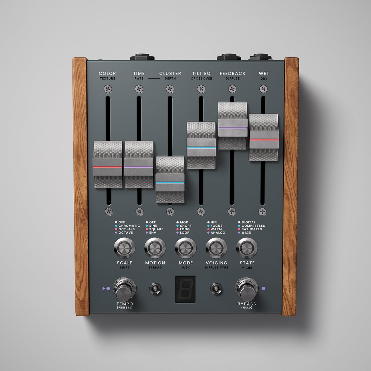 The Most Ambitious Delay Ever Made. Analog Grit. Digital Precision. No Compromises.