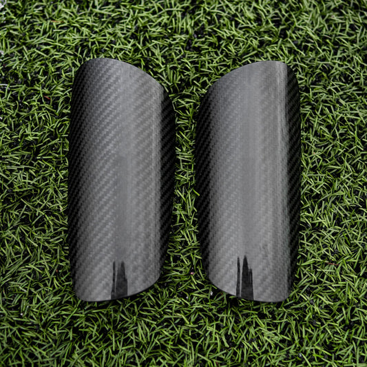 Ultra-Light Carbon Fiber Shin Guards – Flexible Protective Soccer Shin Pads