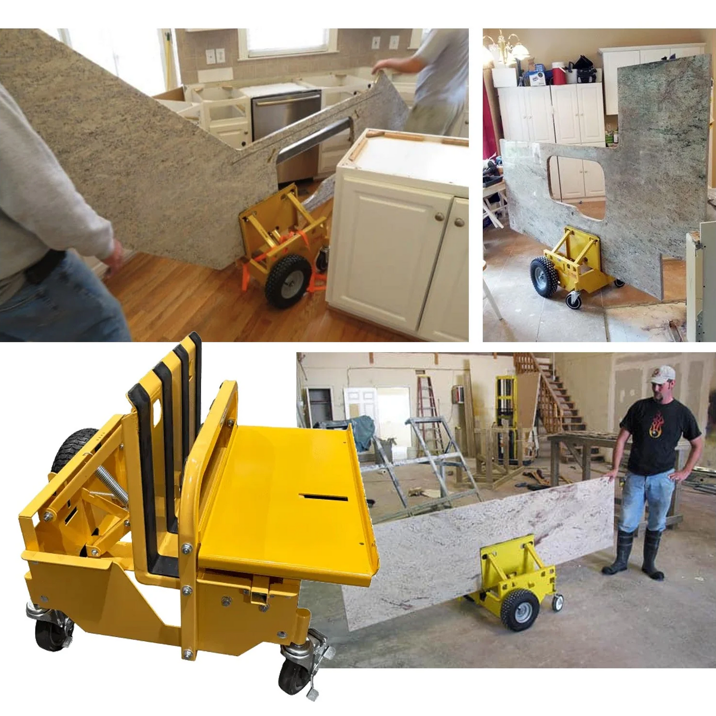Self-Adjusting Flatbed Trolley – Heavy