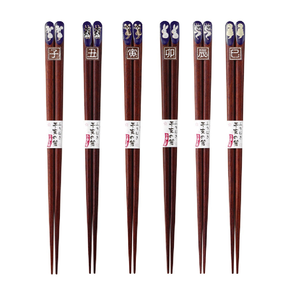 【Name-included】 Zodiac-based chopsticks, 23cm