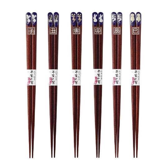 Ganzhi chopsticks 23cm