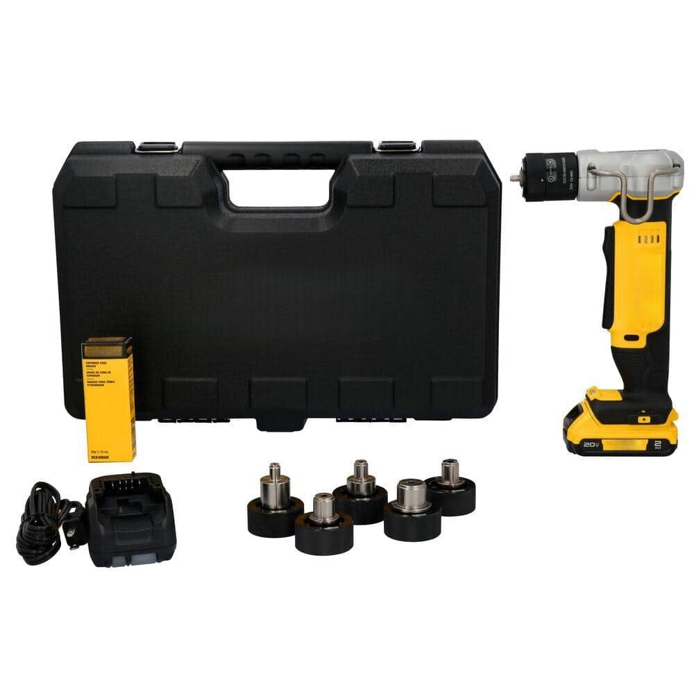 CORDLESS COPPER SWAGE TOOL – 620 Swages Per Charge, 2‑Second Expansions, 6 Heads Included