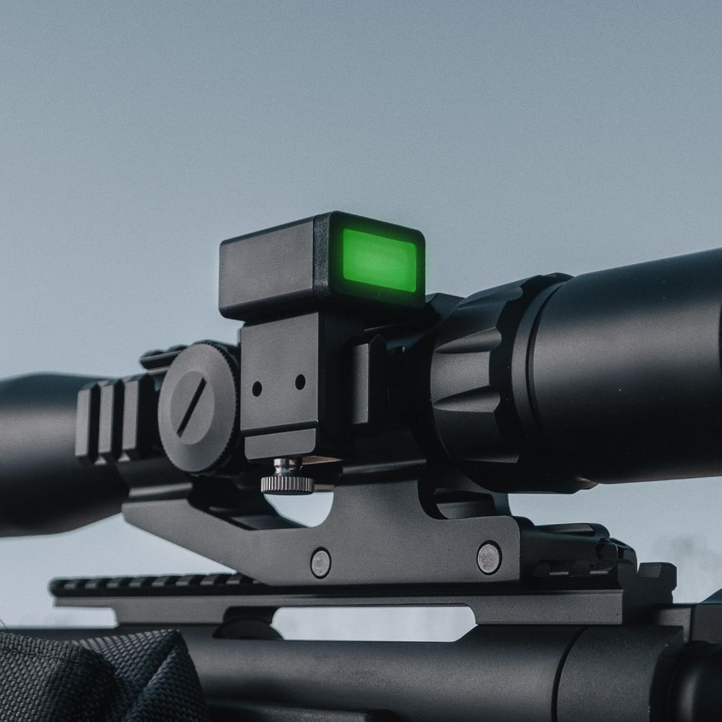 Digital Anti-Cant Scope Level with LED Shooting Indicator
