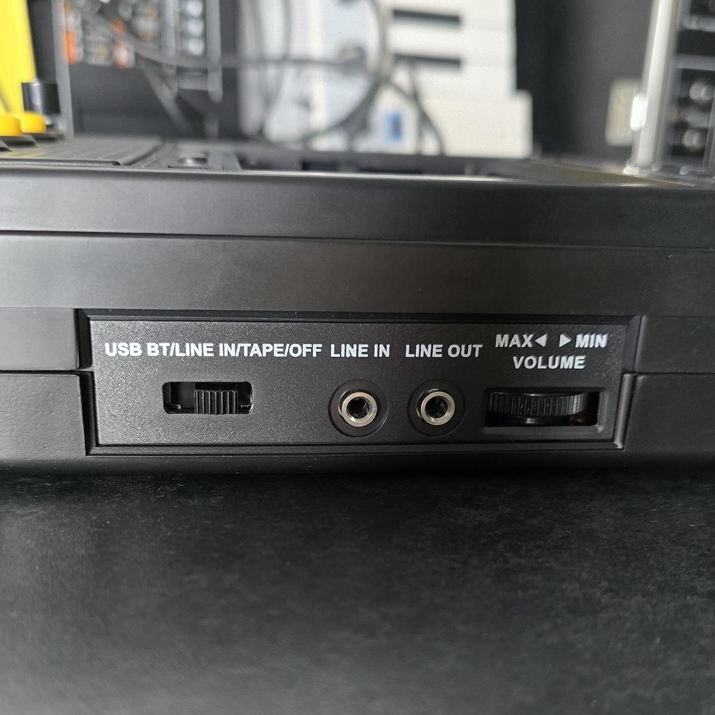 4-Button Variable Speed Cassette Player Instrument Converter