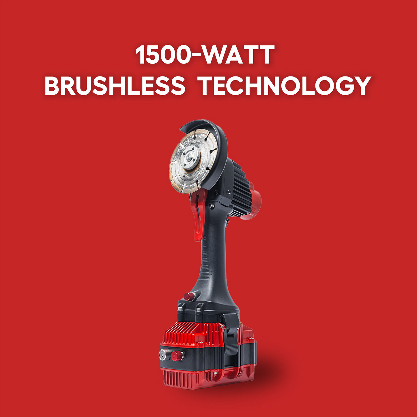 Waterproof Cordless Angle Grinder for Professional Underwater Work