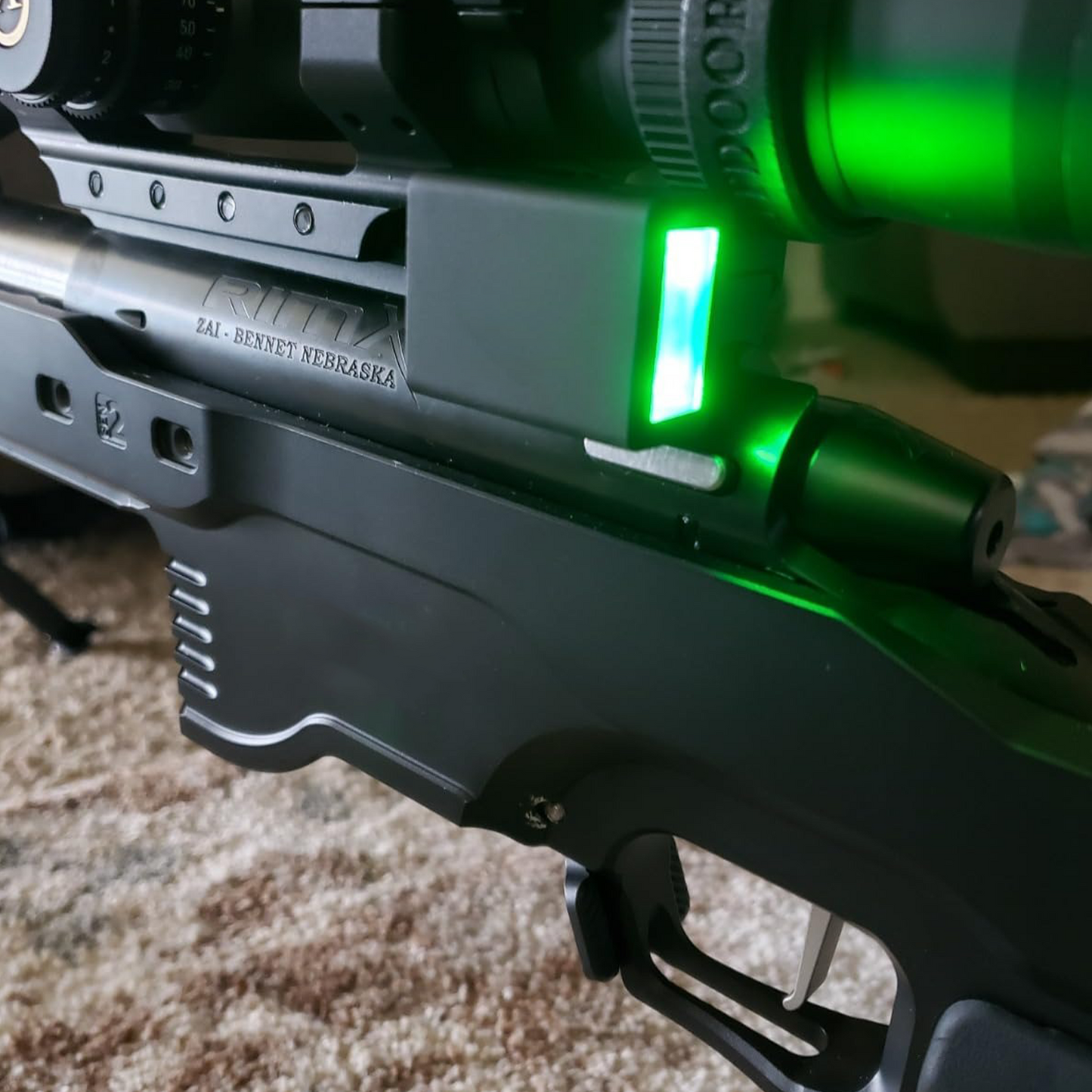Digital Anti-Cant Scope Level with LED Shooting Indicator